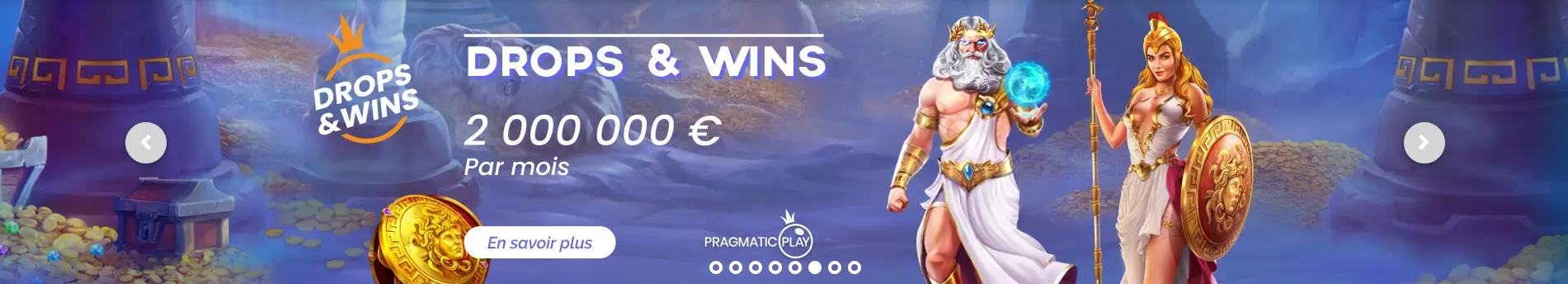 Drop and Wins PlayWise365 Casino