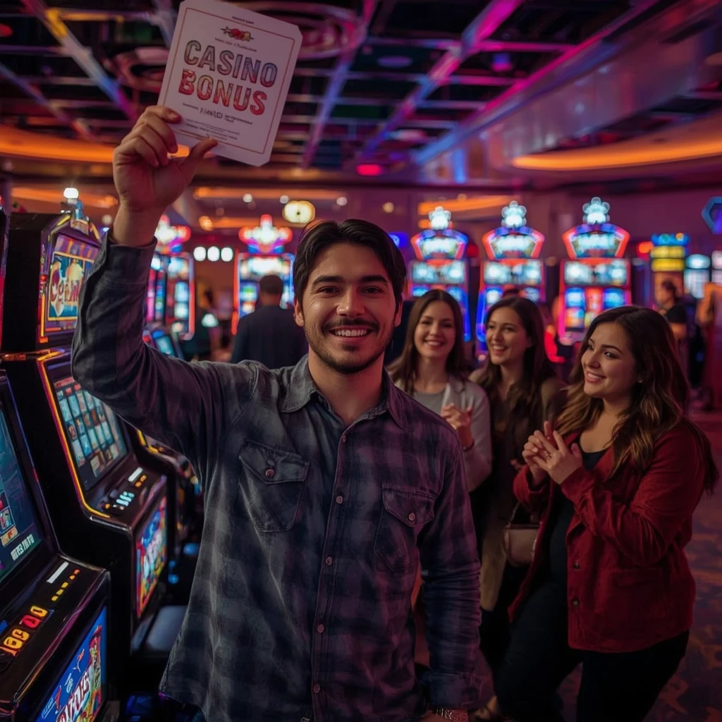 a person with a casino bonus PLAYWISE365 CASINO